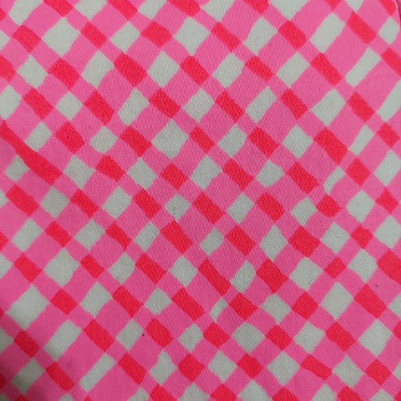 NWT! Lilly Pulitzer Arabeth Stretch Shorts Love Potion Pink Check Me Out Size 14 - Picture 3 of 15